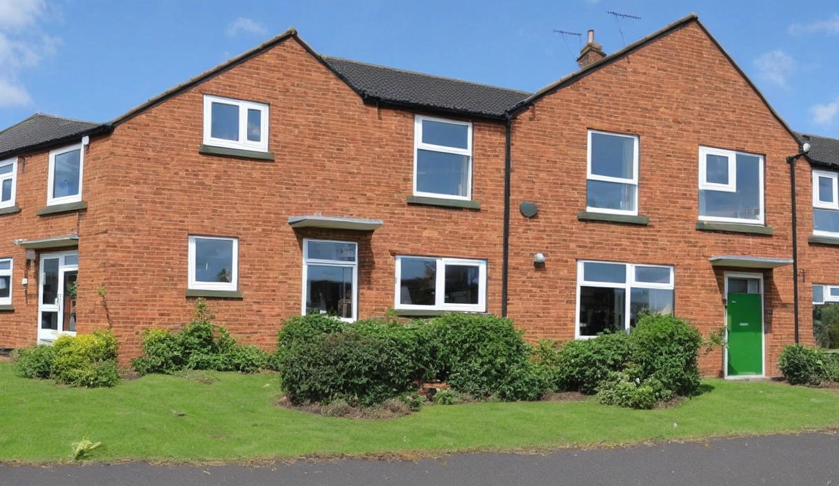 A building society is secured by a Leek home.