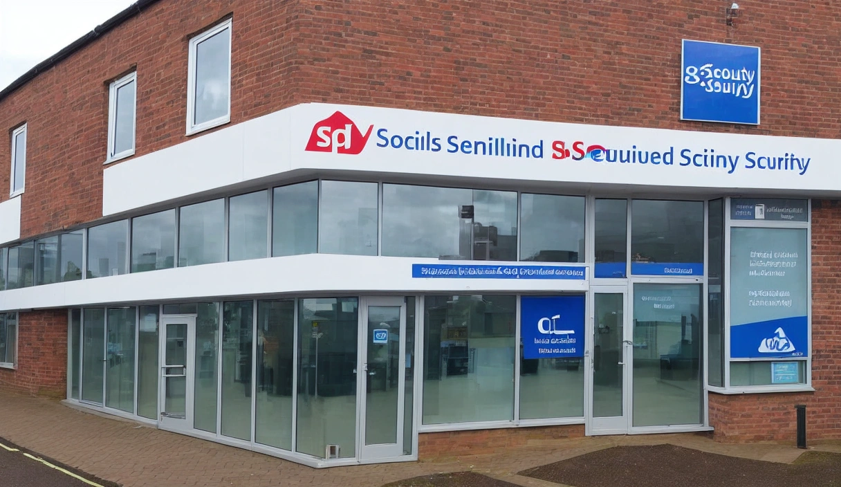 A new building society in Nottingham is secured with a high level of security.